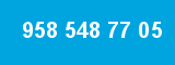 958 548 77 05 958 548 77 05